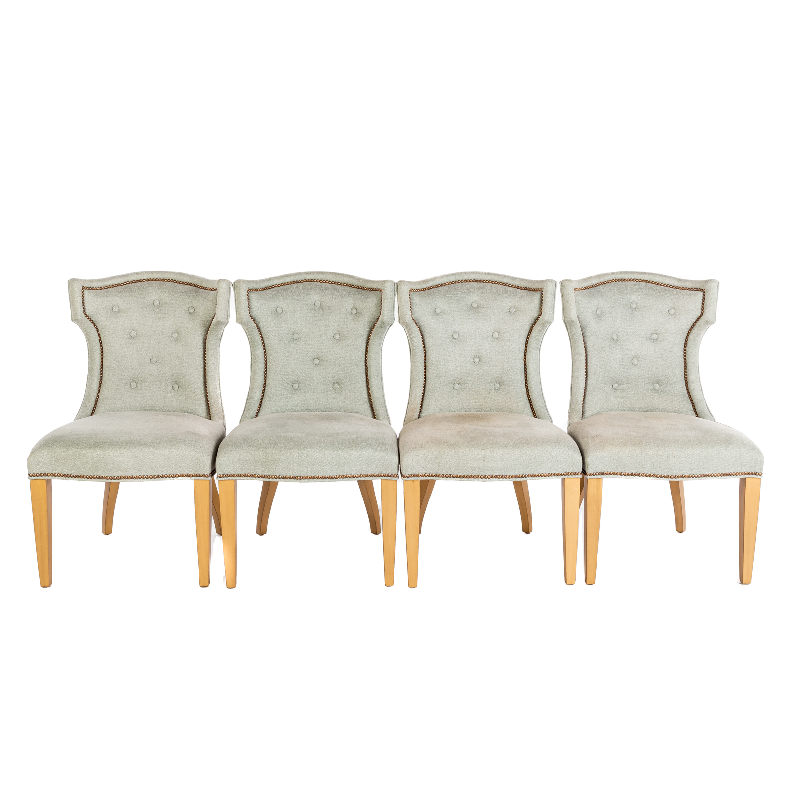 Appraisal: SET OF FOUR LILLIAN AUGUST QUINN CONTEMPORARY CHAIRS th century