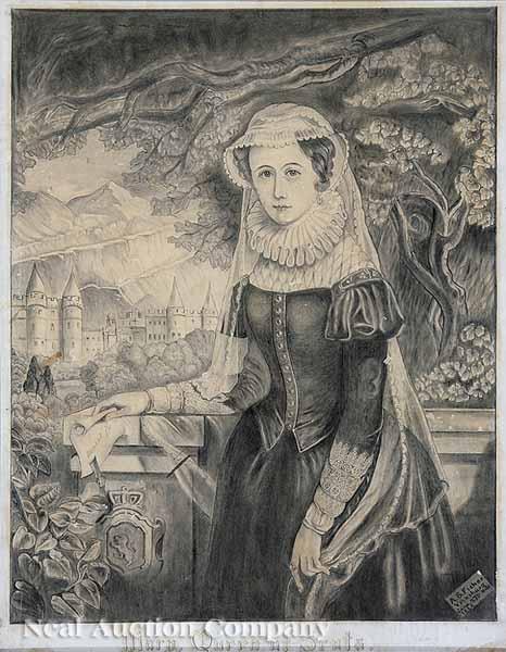 Appraisal: A S Fisher American th c Mary Queen of Scots