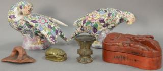 Appraisal: Group of Asian items to include a pair of Japanese