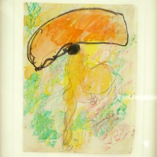 Appraisal: Purvis Young American - Mixed Media on Found Paper Unsigned