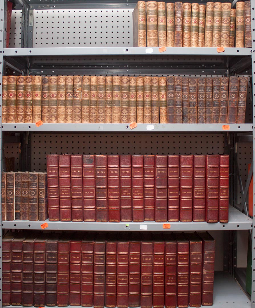 Appraisal: Bindings Works of Scott and Cooper comprising volumes in all