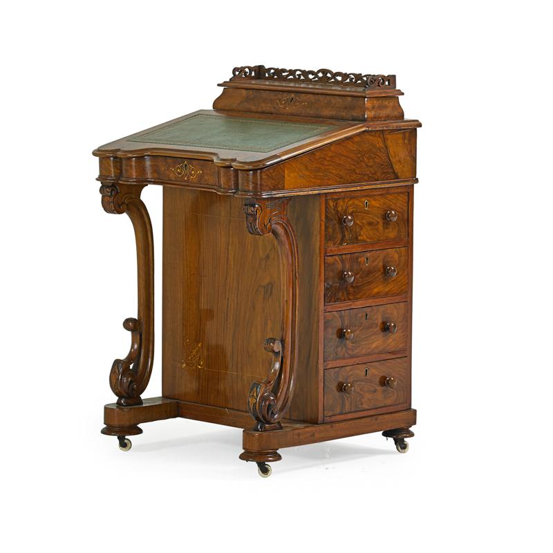 Appraisal: VICTORIAN DAVENPORT DESK Condition Report