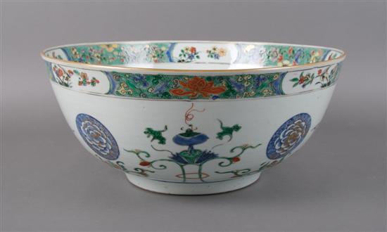 Appraisal: A Chinese Export Center Bowl Diameter inches