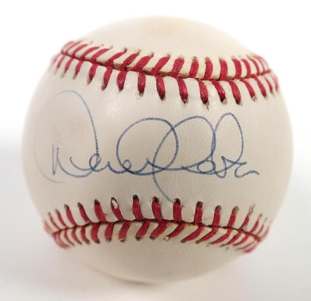 Appraisal: Baseball signed by Hall of Famer Derek Jeter circa mid-