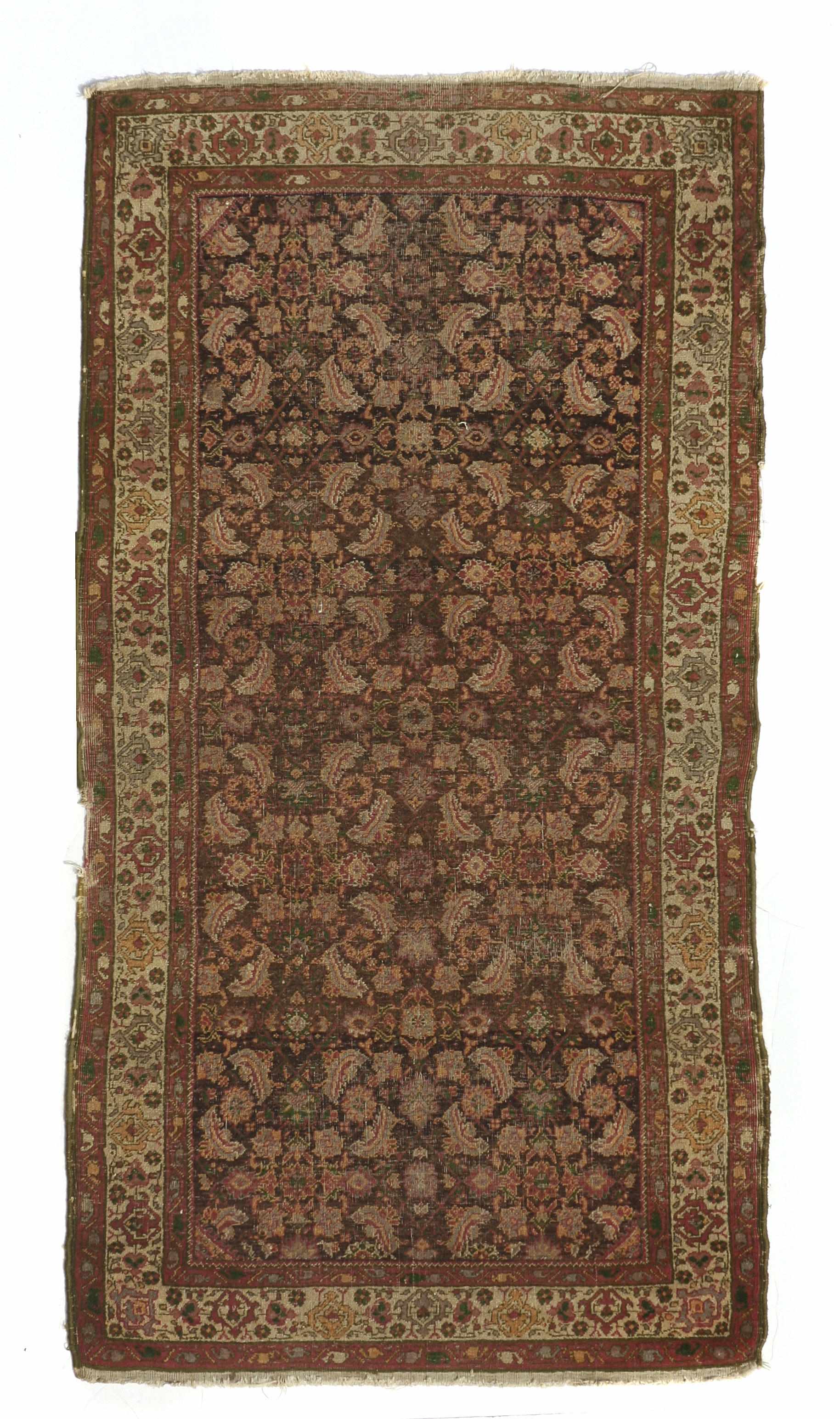 Appraisal: An Agra rug size approximately ft in x ft in