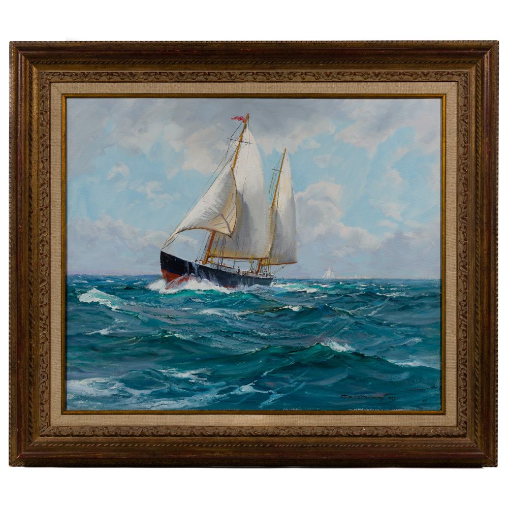 Appraisal: CHARLES VICKERY AMERICAN - OIL ON CANVASUndated signed Charles Vickery