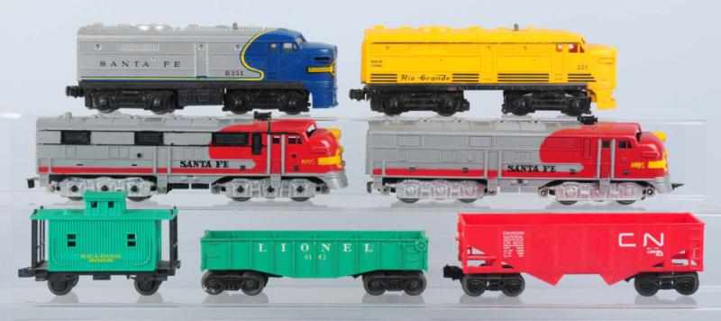 Appraisal: Lot of Lionel Post-War Train Items American Circa s Includes