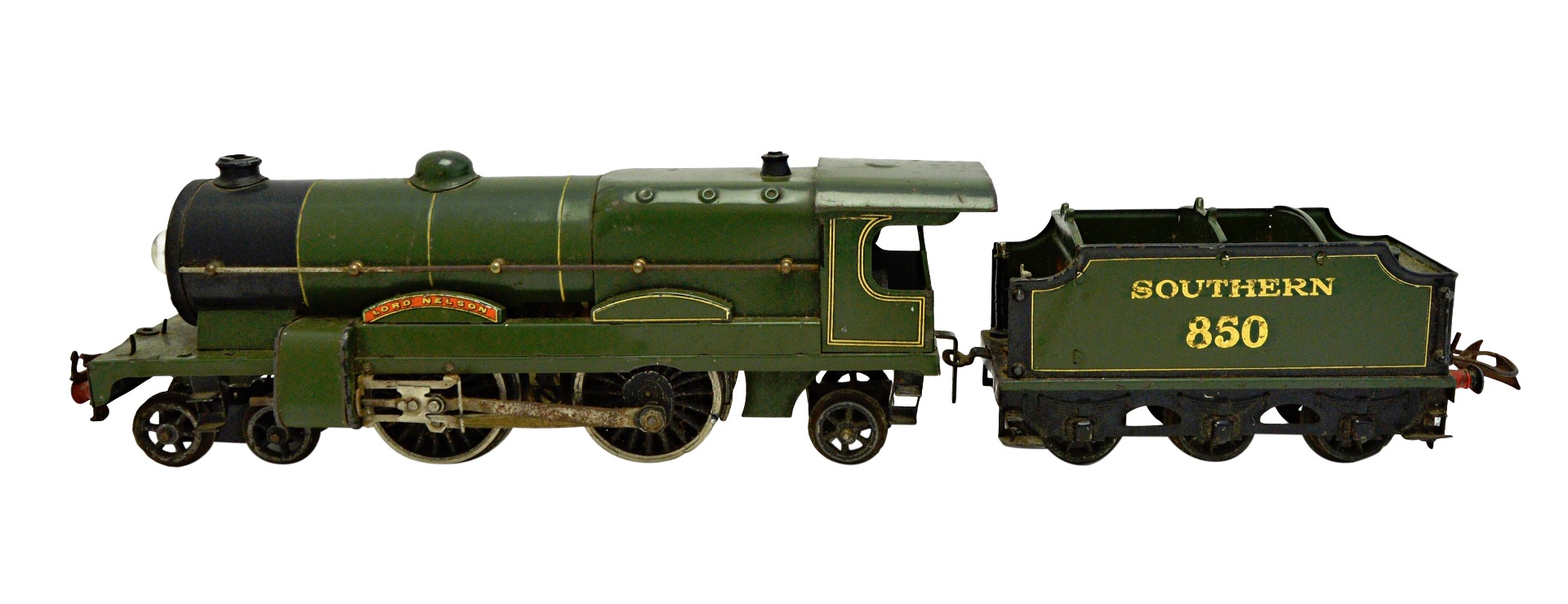 Appraisal: A Hornby O gauge electric locomotive and tender - -