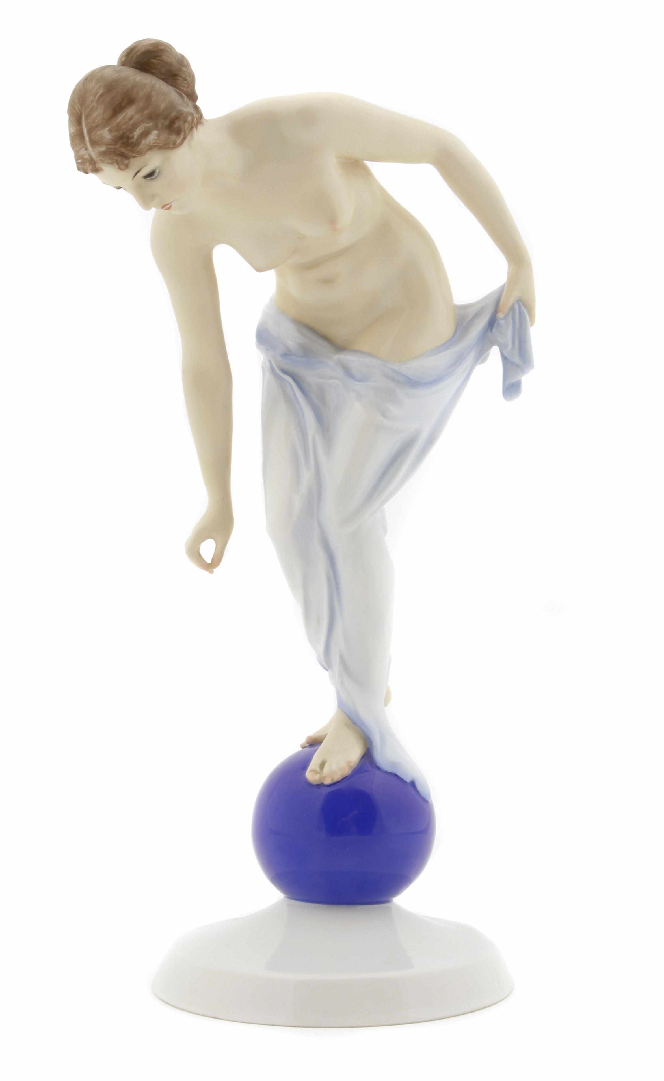 Appraisal: A Rosenthal porcelain figure of a nude designed by Ernst