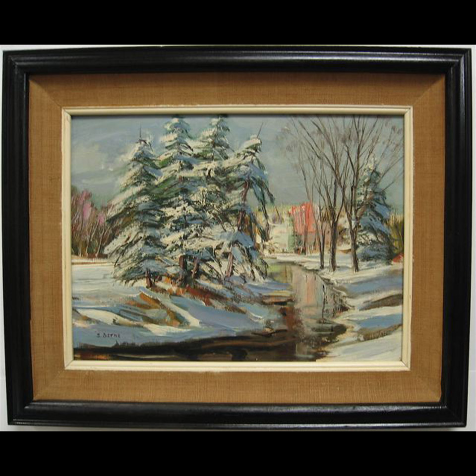 Appraisal: SYDNEY BERNE - CANADIAN MONT TREMBLANT PARK P Q OIL