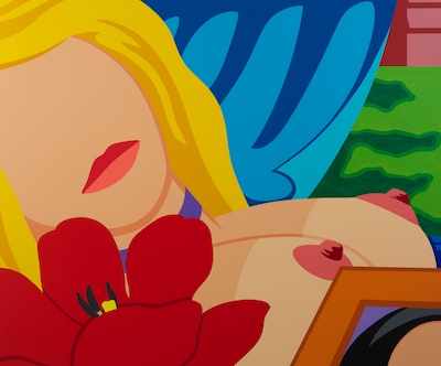 Appraisal: Tom Wesselmann American - Bedroom Blonde Serigraph signed and numbered