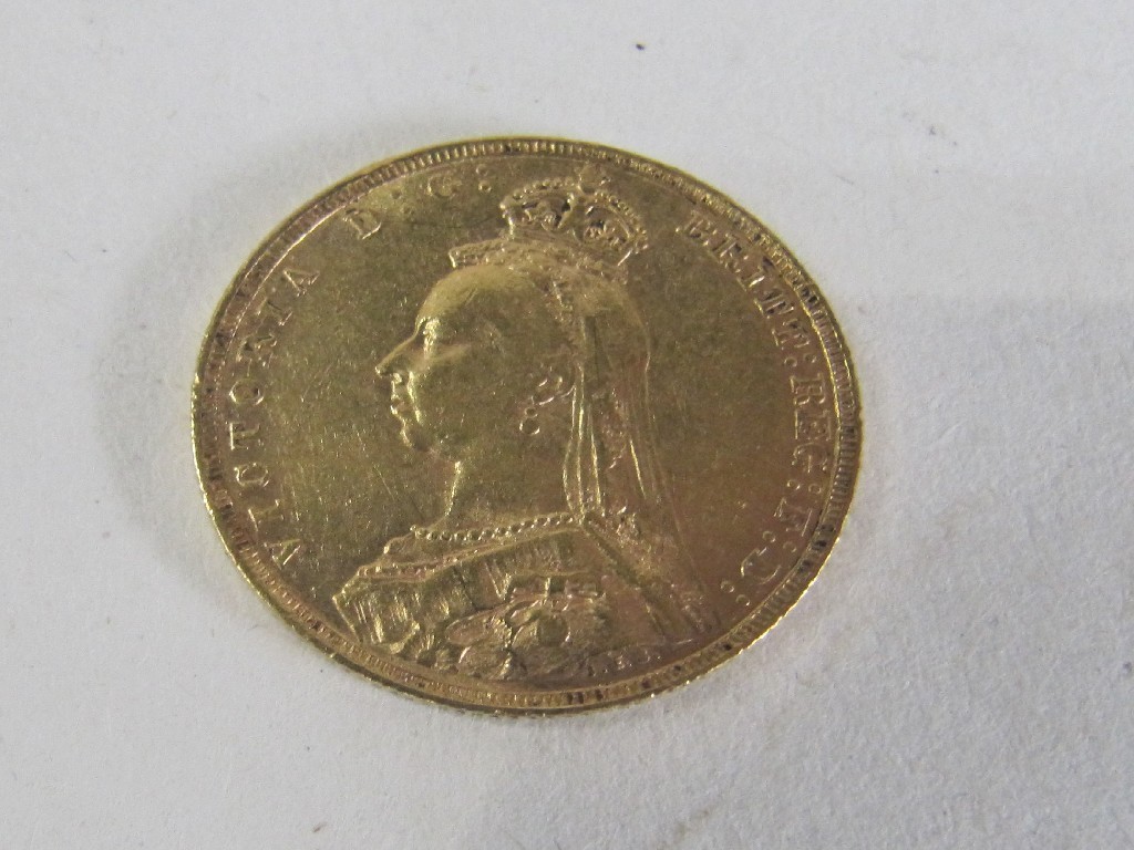 Appraisal: Victorian sovereign dated