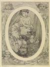 Appraisal: ALPHONSE MUCHA - DOCUMENTS D CORATIFS DE MUCHA Group of