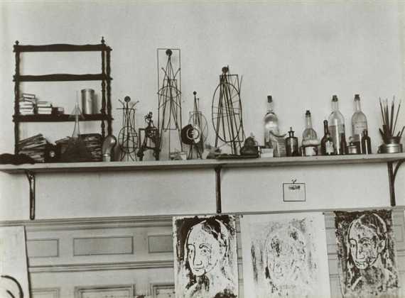 Appraisal: BRASSA Gyula Halasz known as - Shelf in Picasso's studio