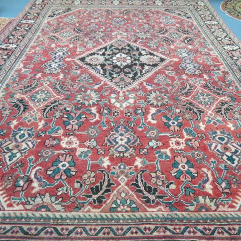 Appraisal: Mahal Persian Handmade Room Size Rug fine flowering vine on