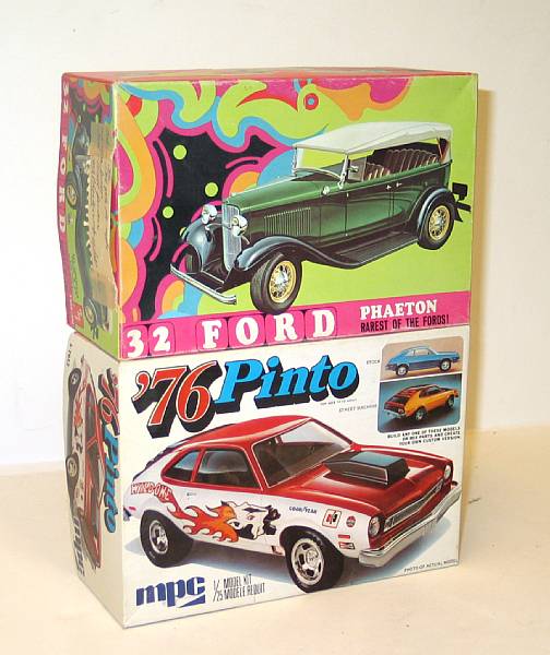 Appraisal: Ford plastic model kits Lot includes AMT er several Fords