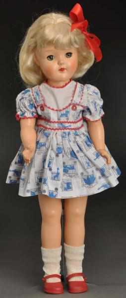 Appraisal: Ideal Hard Plastic Toni Doll Fully marked P- Ideal Doll