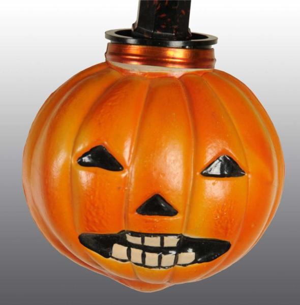 Appraisal: Noma Halloween Jack-O-Lantern Light Set Description s Molded and painted