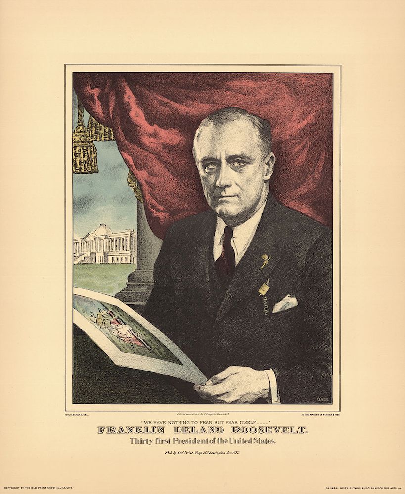 Appraisal: Franklin Delano Roosevelt Thirty first President of the United States