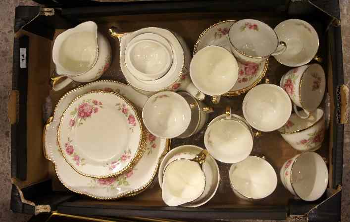 Appraisal: Arthur Woods Ivory Ware part Tea Set consisting Tea Pot