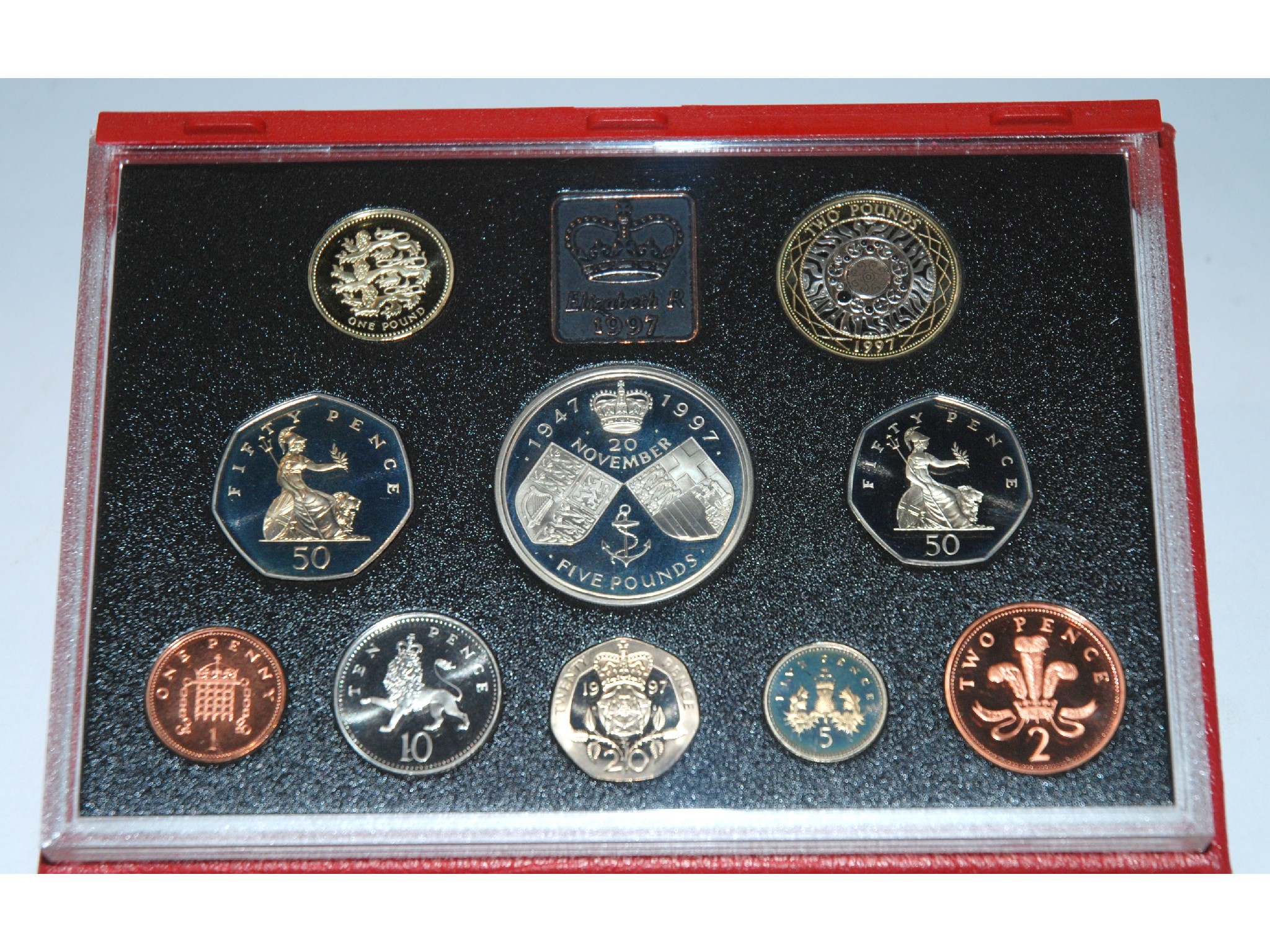 Appraisal: A lot comprising seven assorted proof coin sets