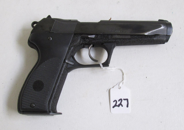 Appraisal: STEYR MODEL GB DOUBLE ACTION SEMI AUTOMATIC PISTOL mm caliber