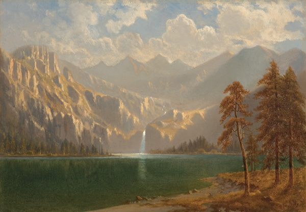 Appraisal: MUNGER GILBERT DAVIS American - In Yosemite oil on canvas