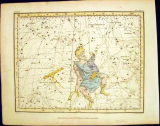 Appraisal: Pcs Prints South Pole ANTIQUE CELESTIAL CHARTS CARTOGRAPHY Solar System