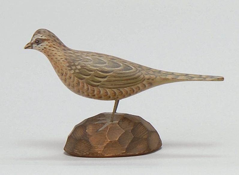 Appraisal: MINIATURE RINGNECK PHEASANT HEN By Crowell of East Harwich Massachusetts