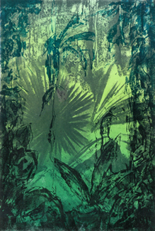 Appraisal: Graham King born Rainforest screenprint A P signed and dated