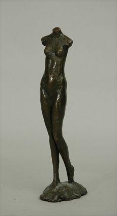 Appraisal: Bronze Figure of a Female Nude