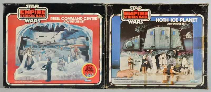 Appraisal: Lot of Star Wars Playsets Description Includes Hoth Ice Planet