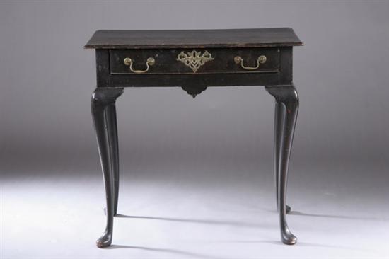 Appraisal: ENGLISH IRISH GEORGE I EBONIZED DRESSING TABLE Early th century