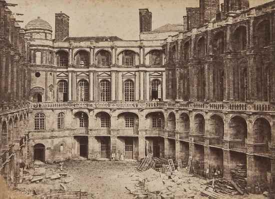 Appraisal: Charles Marville - La Cour du Vieux Chateau Louis XIV