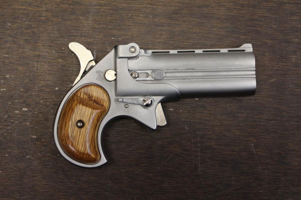 Appraisal: COBRA MODEL CLB DOUBLE BARREL O U DERRINGER special caliber