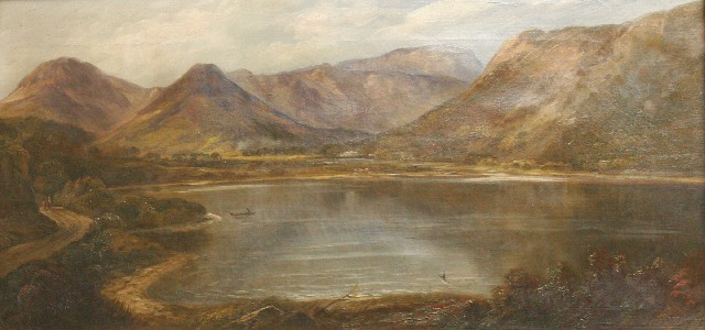 Appraisal: William Mitchell - Lorne oil on canvas 'W Mitchell Sept