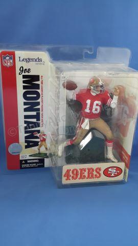 Appraisal: Sportspicks Legends Joe Montana Action Figure McFarlane's Sportspicks - Legends