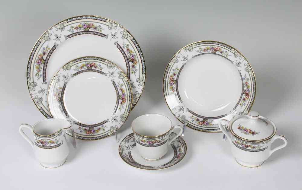 Appraisal: MIKASA CAMBRIDGE FINE CHINA pieces to include dinner plates salad