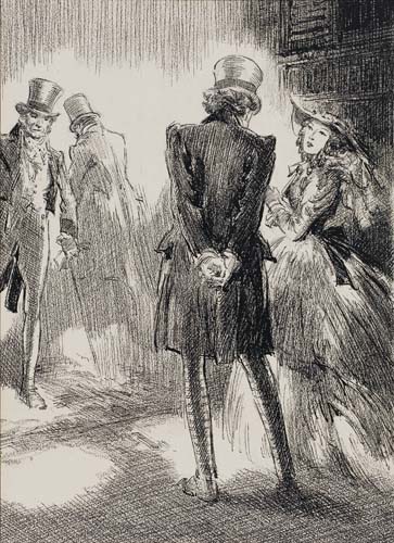 Appraisal: EVERETT SHINN Group of drawings Including pen and ink illustrations