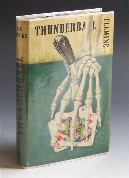 Appraisal: Fleming Ian Thunderball London Jonathan Cape First edition vo original