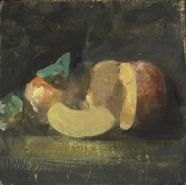 Appraisal: n a Tony Scherman Canadian b Still Life with Apples