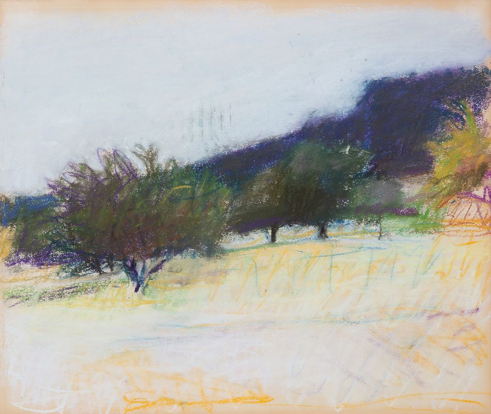 Appraisal: WOLF KAHN GERMAN-AMERICAN - WOLF KAHN GERMAN-AMERICAN - Landscape pastel