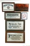 Appraisal: ADVERTISING SIGNS - Lot of six s to s insurance