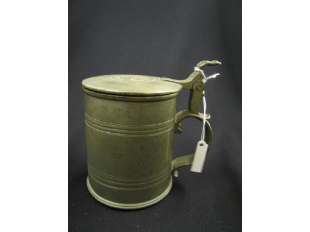 Appraisal: German Pewter Stein tall dated liter