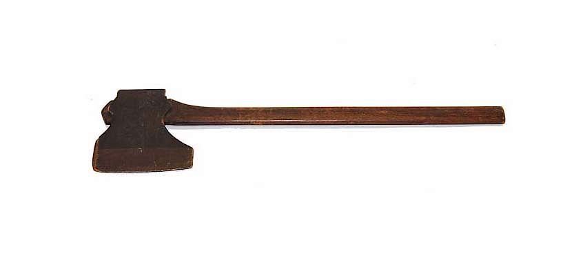 Appraisal: IOOF Wooden Axe IOOF Wooden Axe Packaging Insurance Handling Shipping