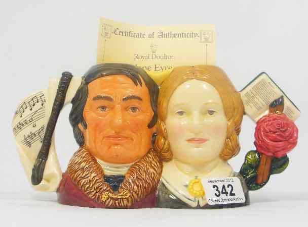 Appraisal: Royal Doulton Small Size Double Headed Character Jug Jane Eyre