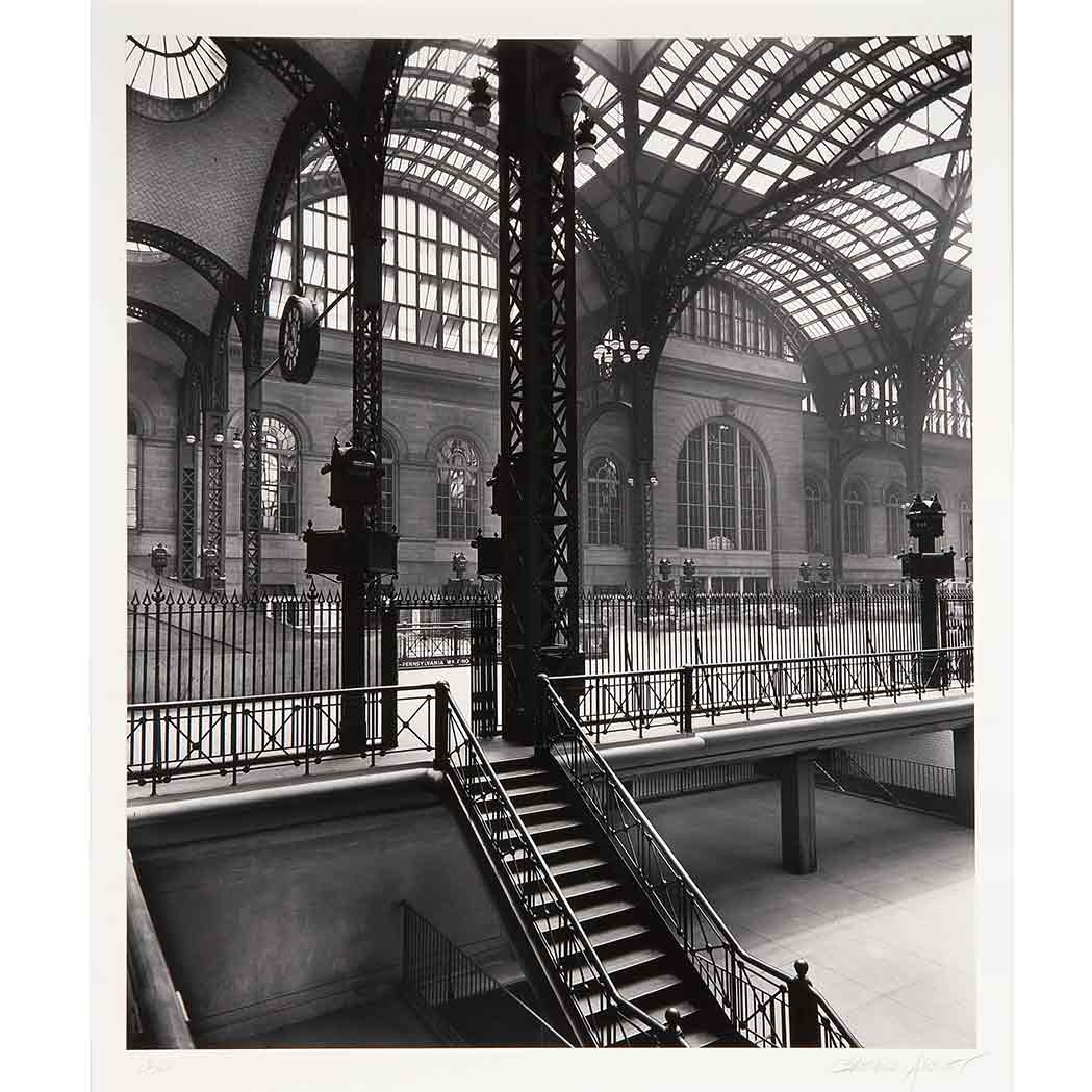 Appraisal: ABBOTT BERENICE - Penn Station Gelatin silver print x inches