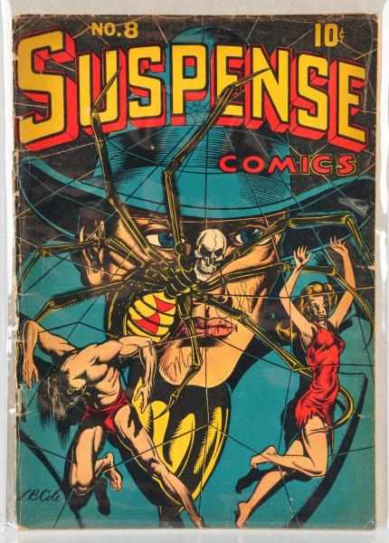 Appraisal: Suspense Comics No Description This issue of Suspense Comics is