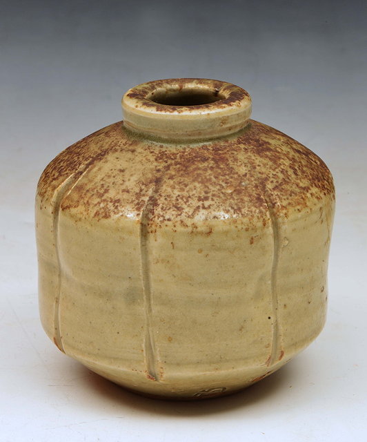 Appraisal: William Marshall British - at Leach PotteryVase incised potter's mark