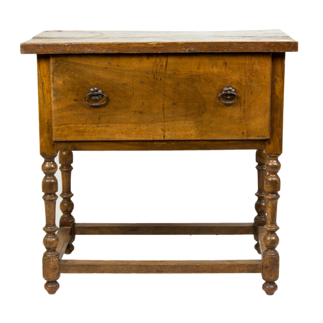 Appraisal: A FRENCH PROVINCIAL WORK TABLE CIRCA A French Provincial work